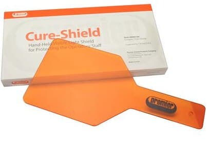 Premier Cure-Shield Handheld Visible Curing Light Shield, Orange, 3/Pk, 9006166 thumbnail 2