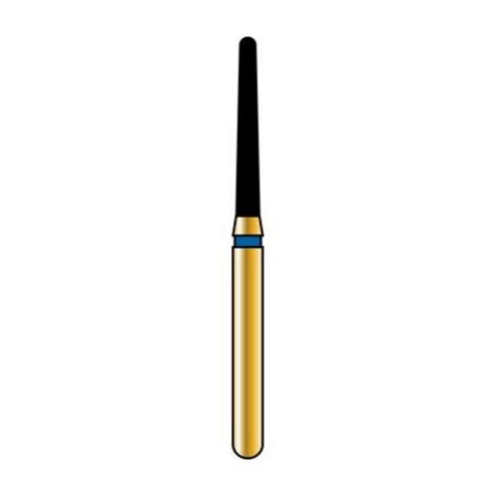 Alpen Multi-Use Diamond FG #850 Round End Taper 1.4mm Fine Grit Red, 5/Pkg, R850F014FG thumbnail 2