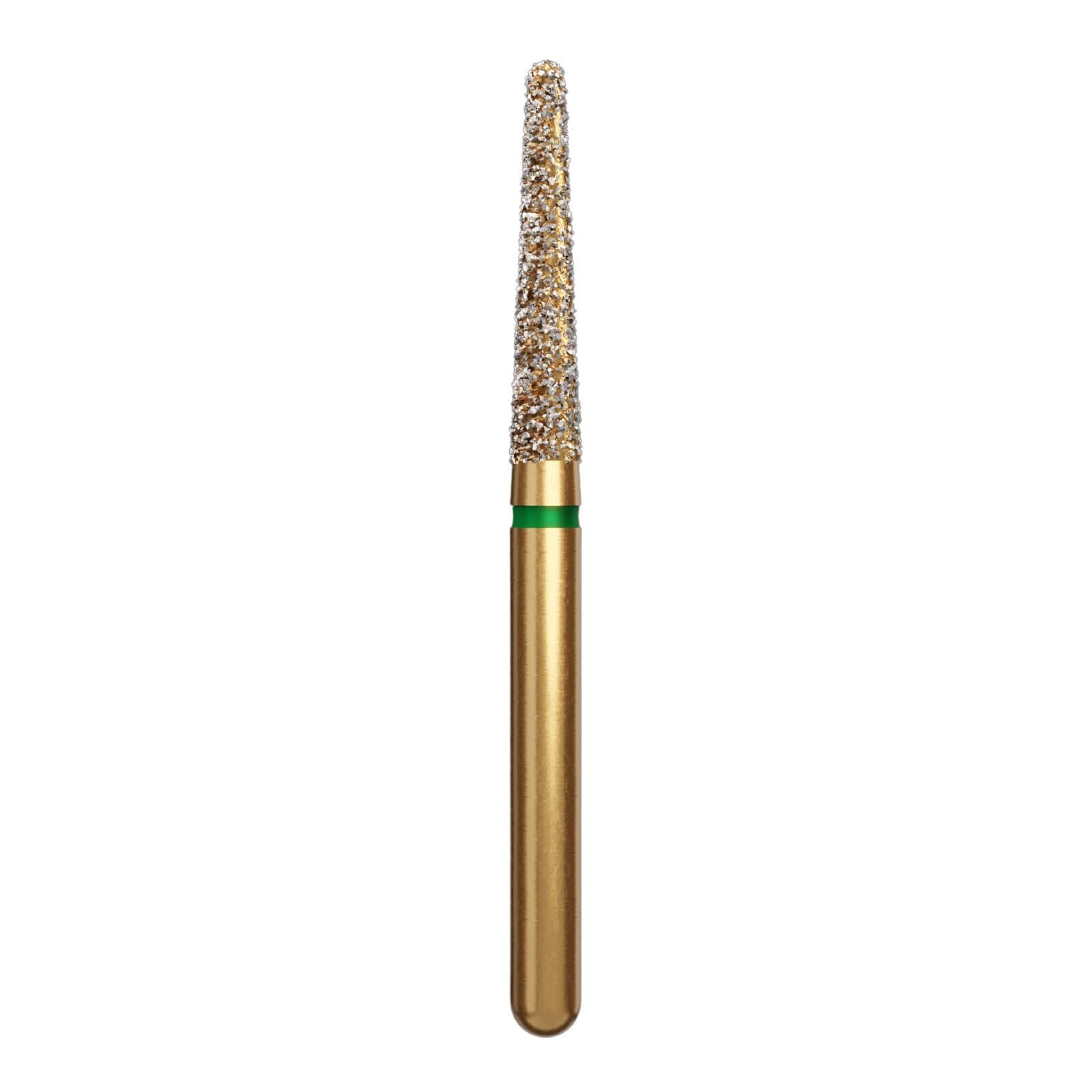 Alpen Multi-Use Diamond Bur FG #856L-018, Round End Taper, 1.8mm, Super Coarse (Green), 5/Pkg thumbnail 2