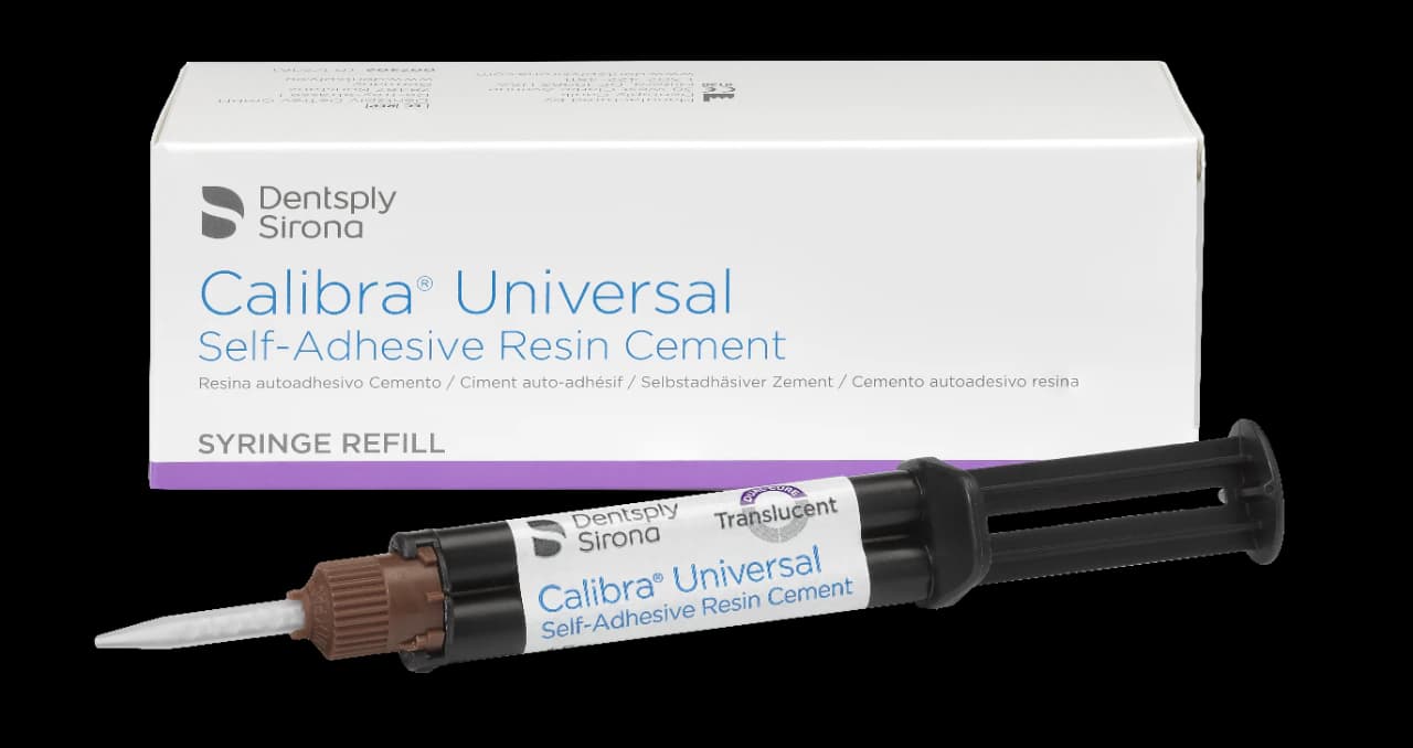 Calibra Universal Self-Adhesive Resin Cement, Automix Syringe Refill, Translucent, 4.5 g, 2/Pk, 607405 thumbnail 10