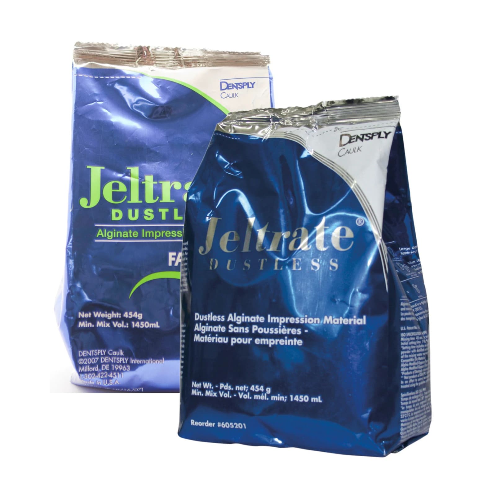 Jeltrate Plus Dustless Alginate Impression Material, Regular Set, 1 lb Can (Case of 9) - Jeltrate Plus Dustless Alginate Can RS 9x1lb - Image 1