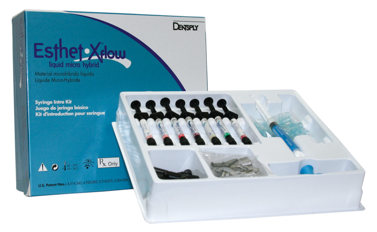 Esthet-X Flow Liquid Micro Hybrid Restorative Syringe Refill, Shade A4, 2 x 1.3 g Syringes with 30 Tips, 648023 thumbnail 6