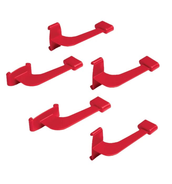 Dentsply Sirona Rinn XCP Bitewing Biteblock, #2 Horizontal, Red, 6/Box, 54-0929 thumbnail 8