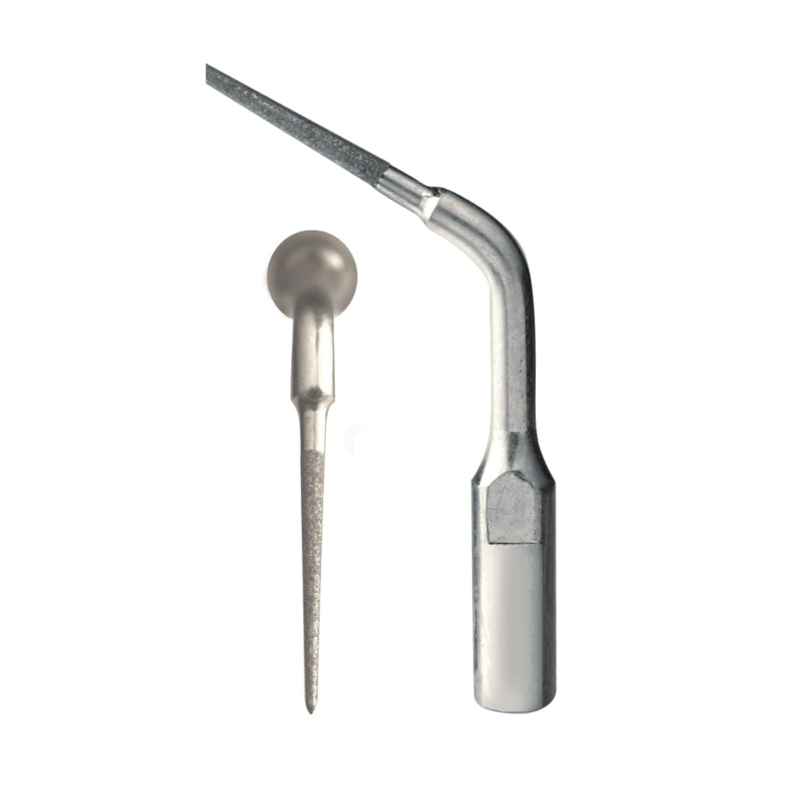 Vista Apex Piezo Ultrasonic Endo Tip GE20D, Diamond-Coated, EMS Thread Style, 20mm, 502301 thumbnail 2