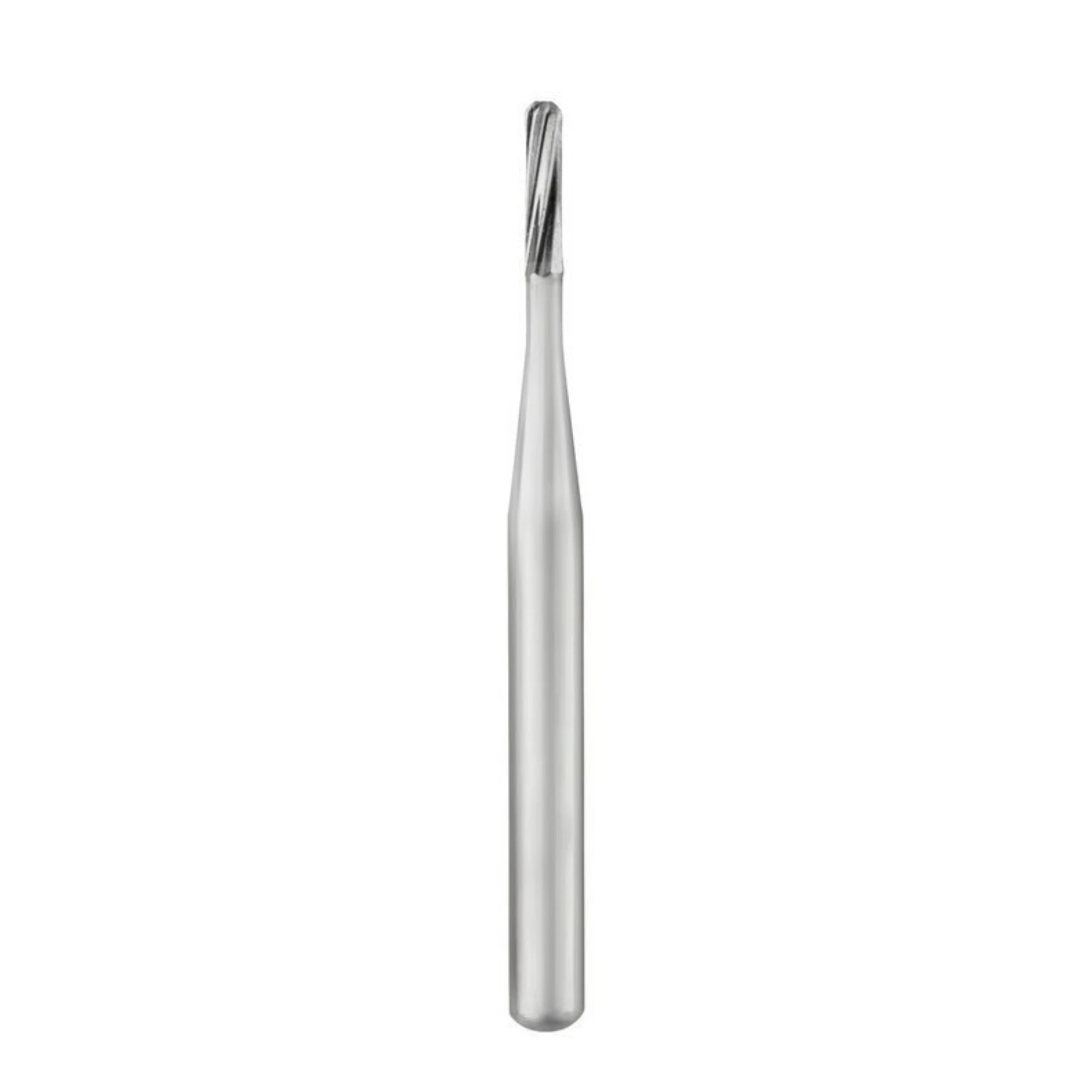 SS White FG #1157 Carbide Bur, Straight Fissure Round End, Plain, Short Shank, Friction Grip, 1.0 mm Diameter, 3.8 mm Length, 10/Pkg thumbnail 2