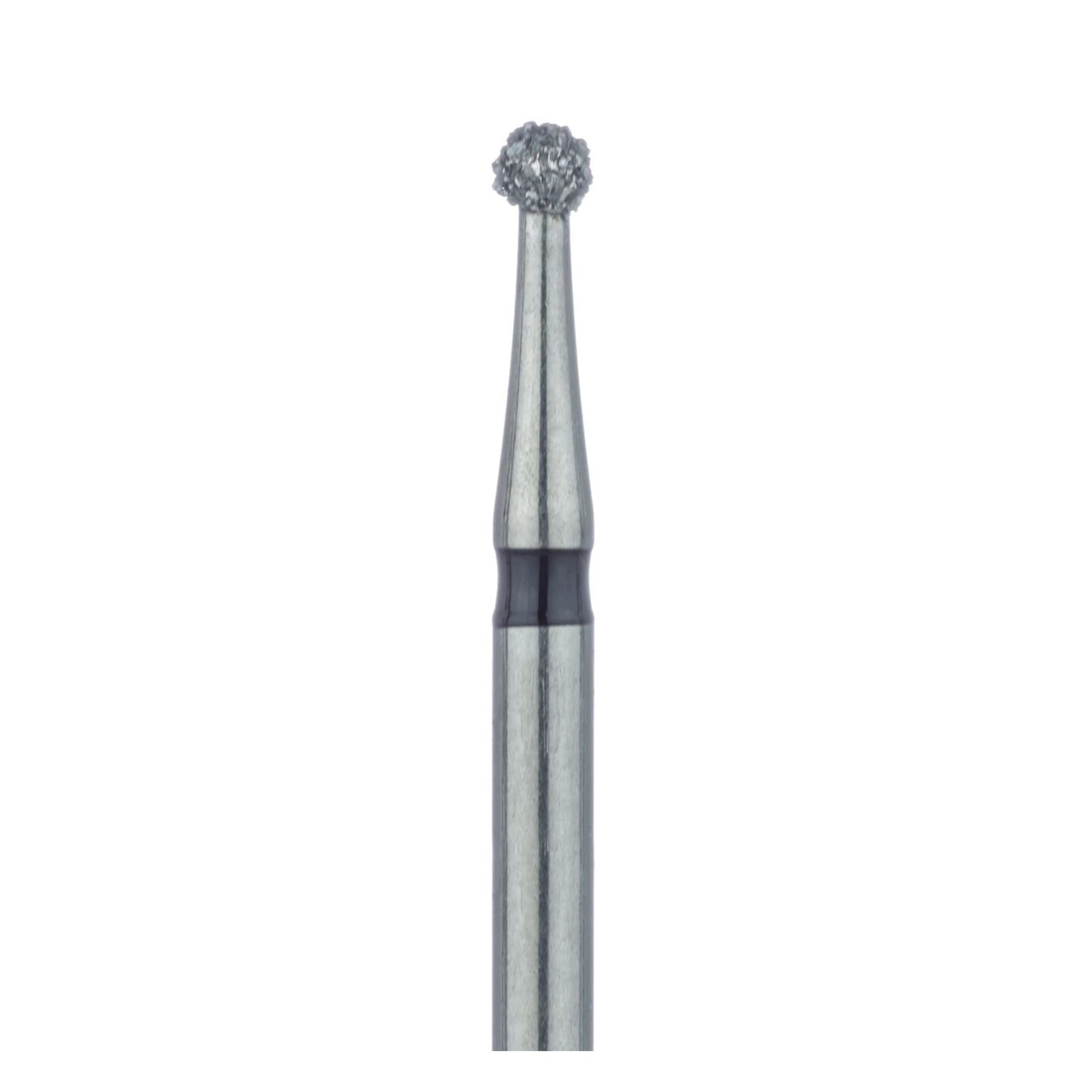 Meisinger 801H-016-FG Diamond Bur, FG, Super Coarse (Black), Round, 1.6 mm Head Diameter, 5/Pkg thumbnail 3