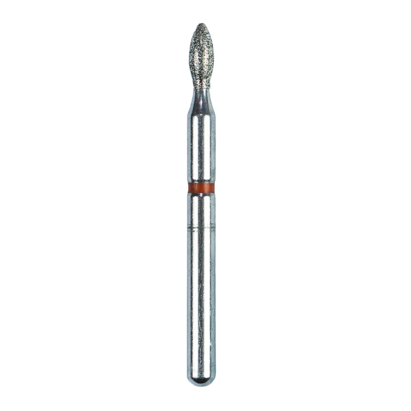Kerr SimpliCut Single-Use Sterile Diamond Bur, Fine Grit, Football Shape, Friction Grip, 25/Pack, F368-016-D thumbnail 2