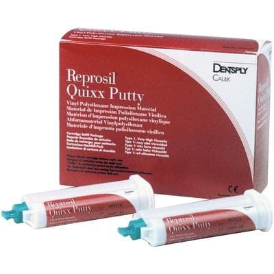 Reprosil Quixx Putty VPS Impression Material, Brown, 50 ml Cartridges, 4/Pack, 626230 thumbnail 2