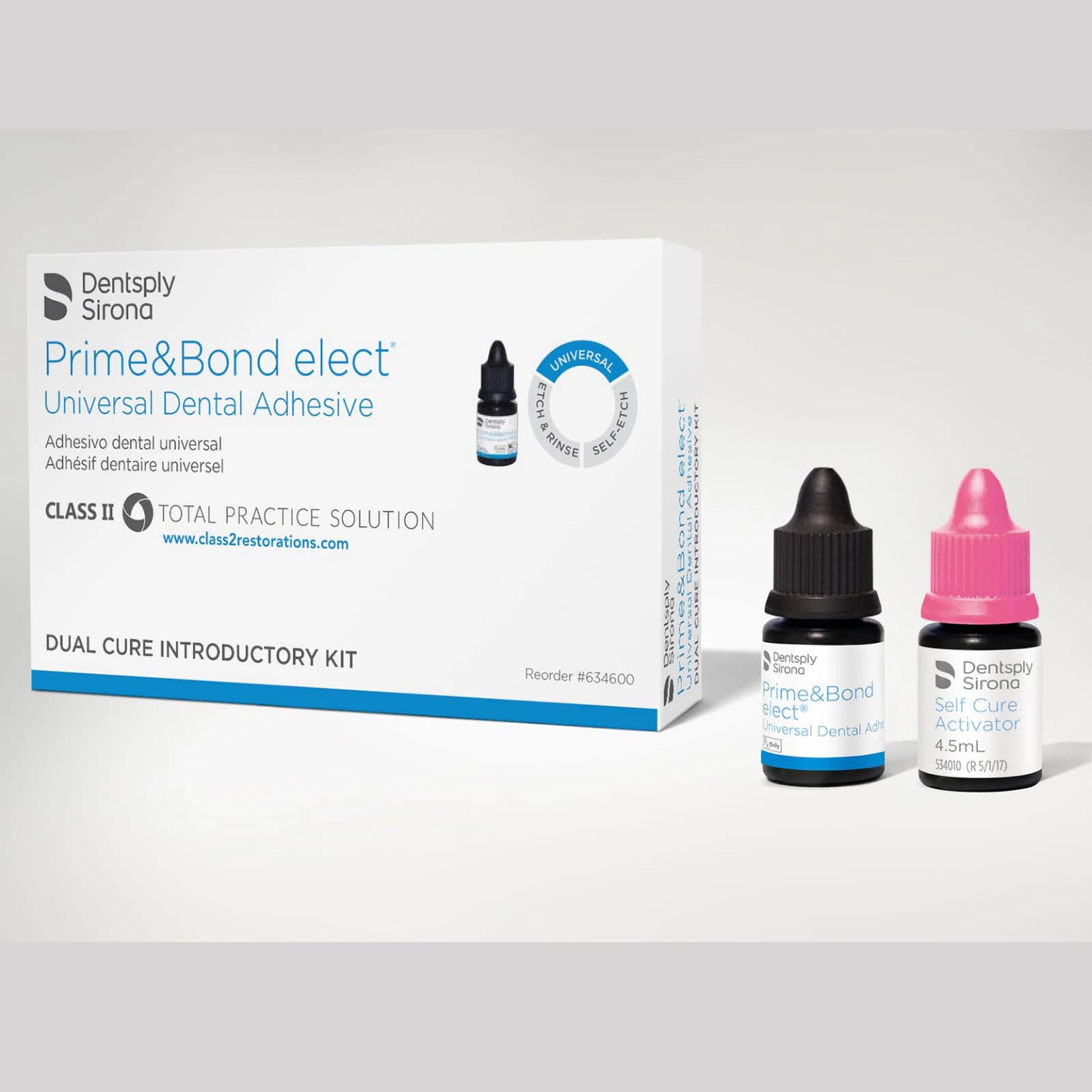 Prime & Bond Elect Universal Dental Adhesive Dual Cure Intro Kit, 634600 thumbnail 17