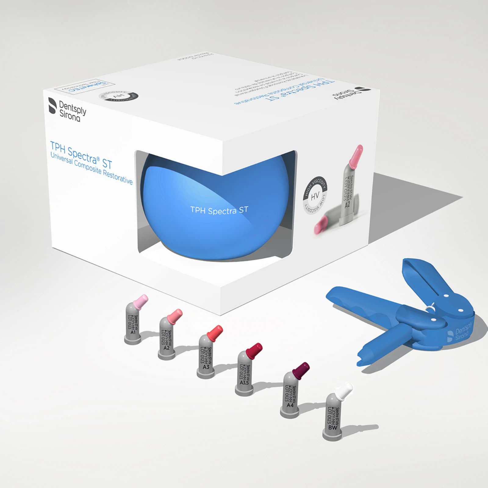 TPH Spectra ST Universal Composite, High Viscosity, Intro Kit, 40 x 0.25 g Compules Tips, 642004 thumbnail 12