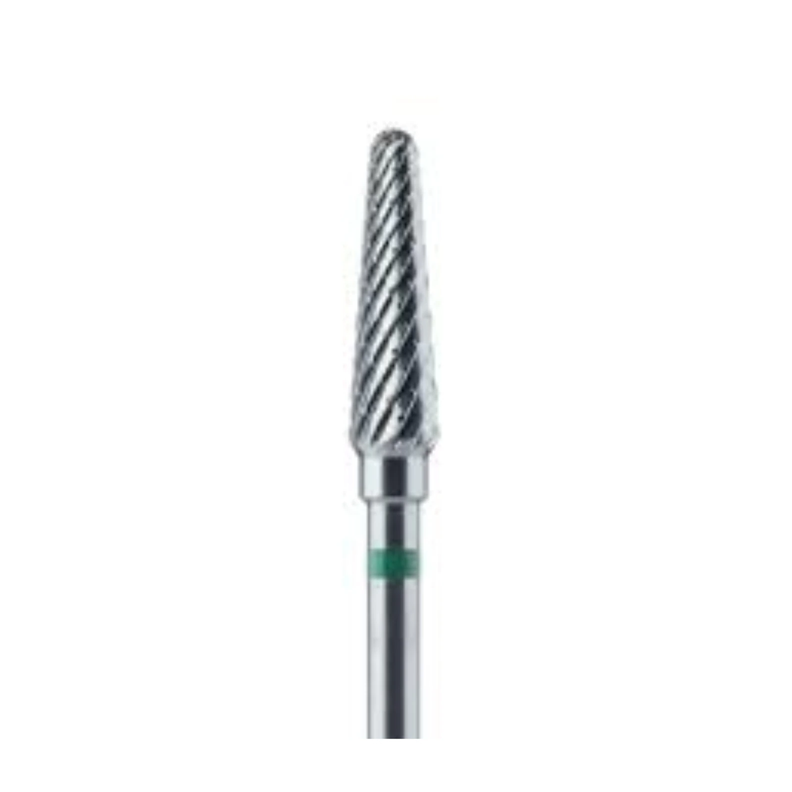 Meisinger Tungsten Carbide Lab Bur, Tapered Round End, 4.0 mm Diameter, Coarse Grit, HP Handpiece, HM79HT-040 thumbnail 2