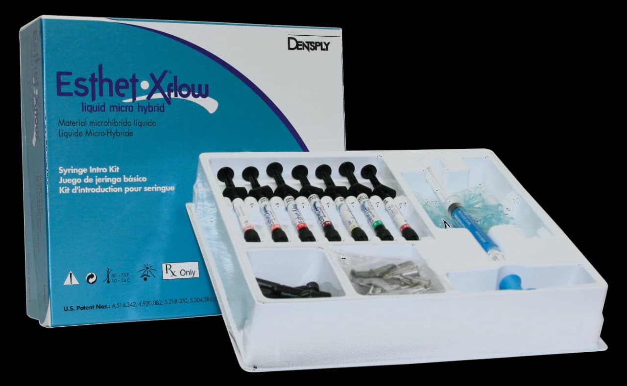 Esthet-X Flow Liquid Micro Hybrid Restorative, Shade A4, 0.25 g Compula Tips Refill, 20/Pk, 648113 thumbnail 6