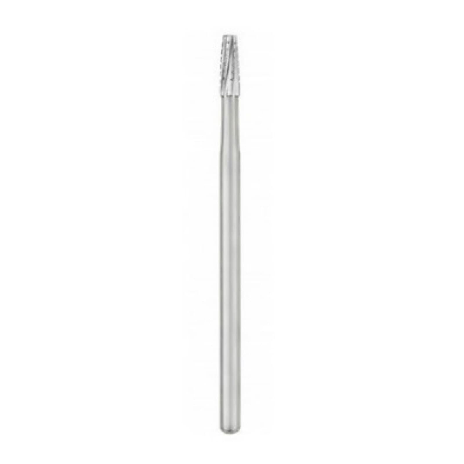SS White Oral Surgery Carbide Bur, #702, Cross Cut Tapered Fissure, HP Shank #2, 1.6 mm Head Diameter, 51 mm Length, Sterile, 10/Pk, 30023 thumbnail 3