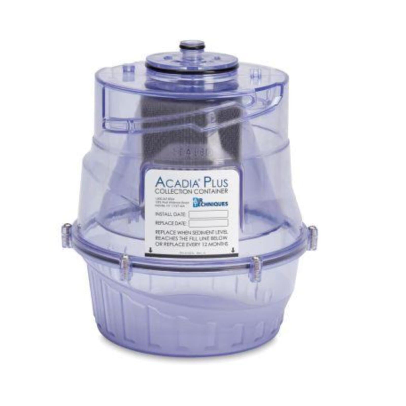 Acadia Plus Collection Container Cartridge Replacement, Clear, Plastic, 1/Pkg thumbnail 2