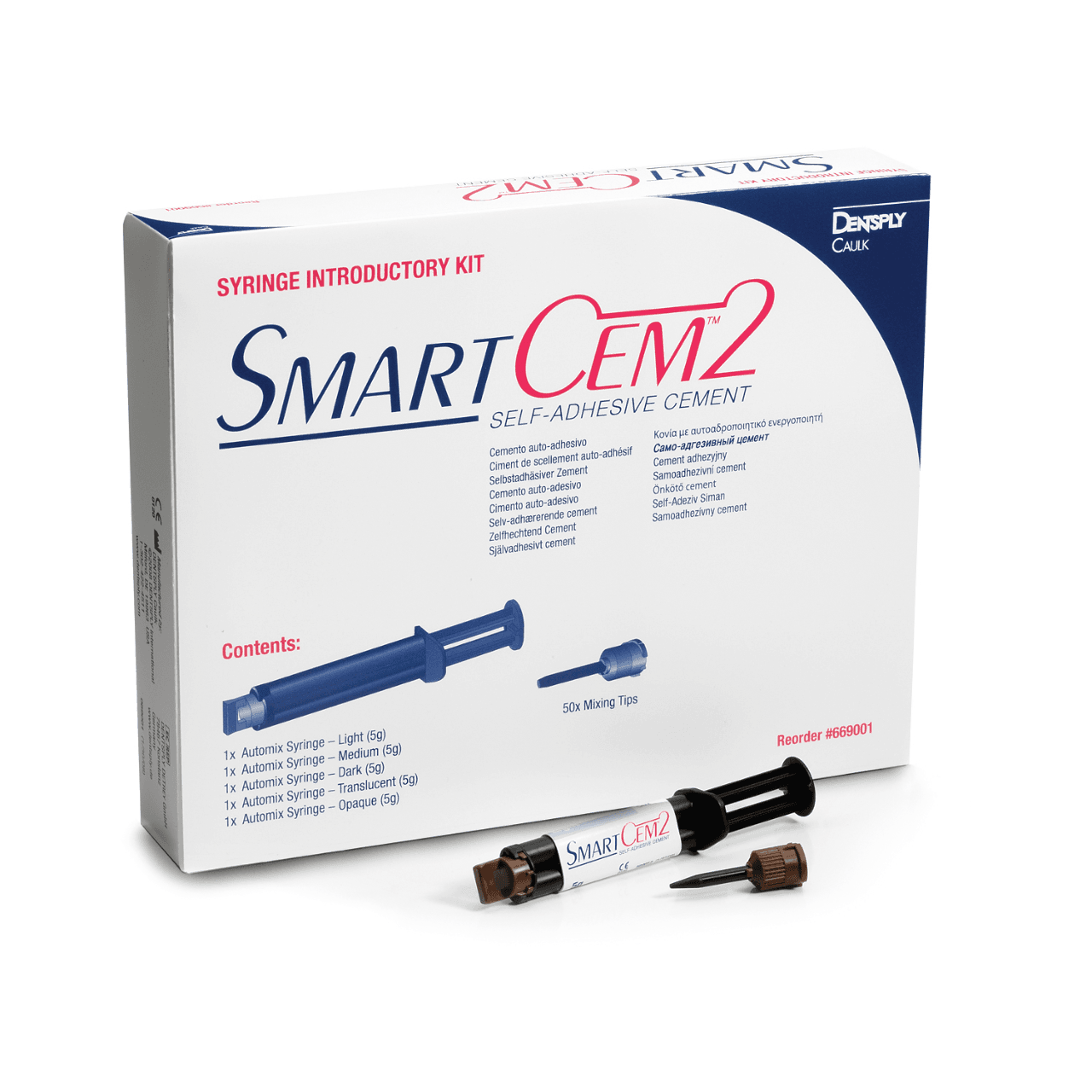 SmartCem2 Cement Mixing Tips, Brown Hub/Black Barrel, 50/Pkg thumbnail 2