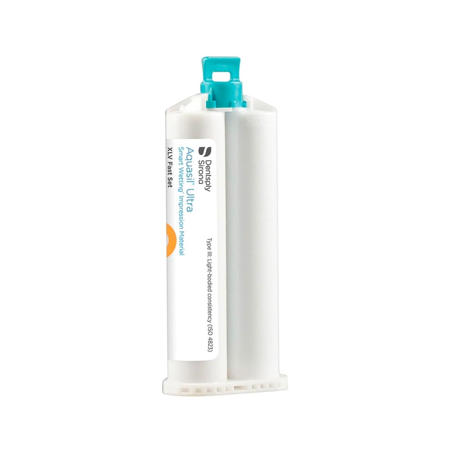Aquasil Ultra Smart Wetting Impression Material, Light Body (LV), Fast Set, Mint, Teal, 50 ml Cartridges, 4/Pk, 678772 thumbnail 7