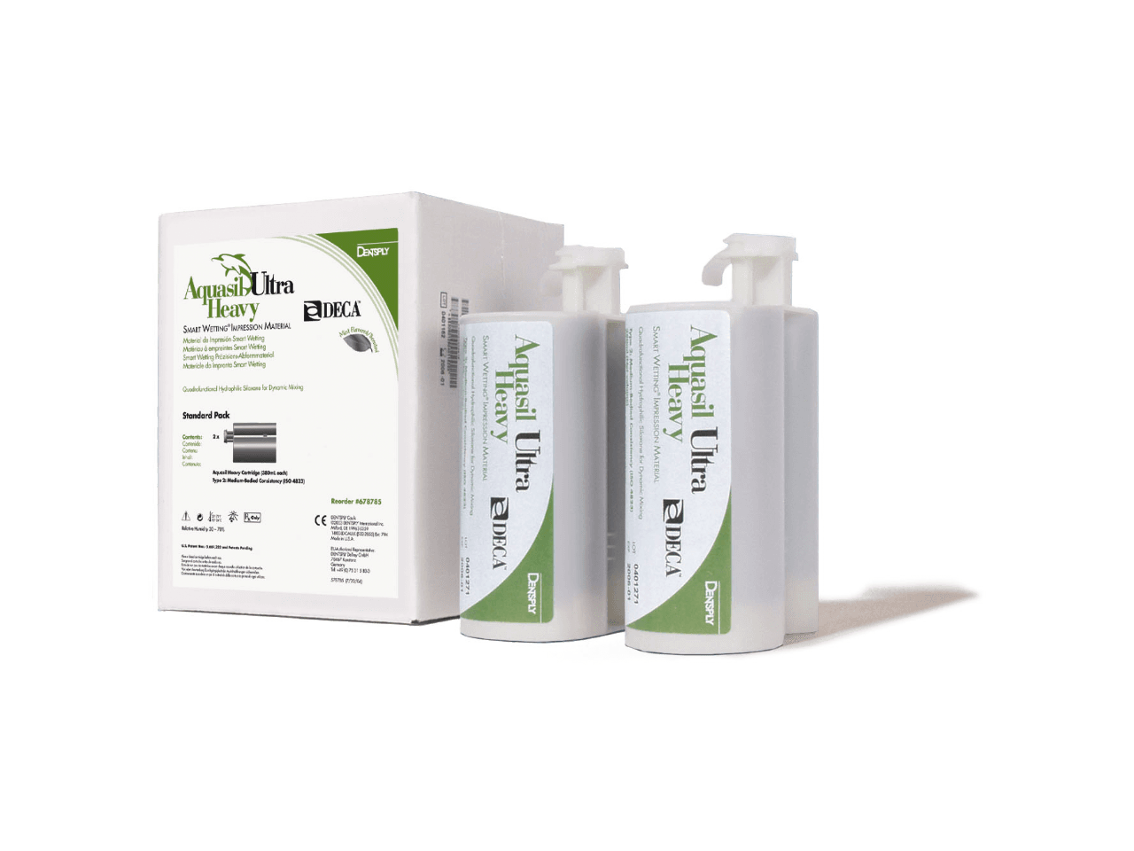 Aquasil Ultra DECA Refill, Monophase Fast Set, 380 ml Cartridges, 2/Pack thumbnail 2