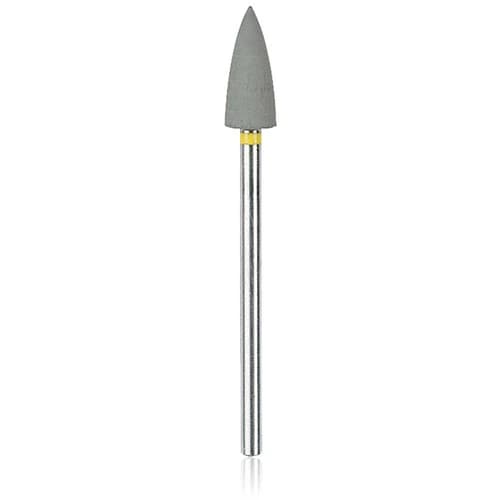 NTI Silicone Polisher, Gray, Super High Shine, Flame Shape, HP (Handpiece) Shank, 10/Pkg, P0374 thumbnail 4