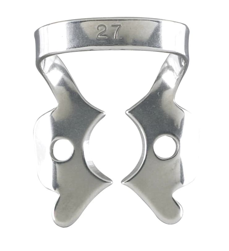 Integra Miltex Rubber Dam Clamp #27, Wingless, Molar, 1/Pk thumbnail 2
