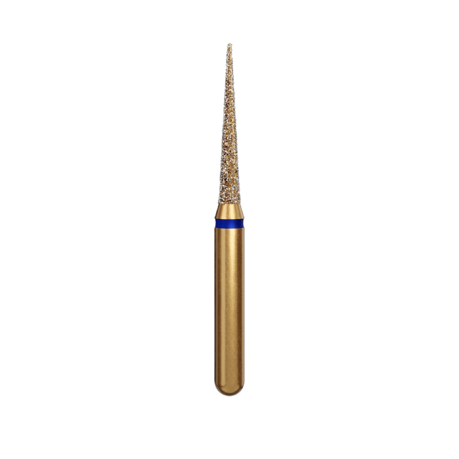 Alpen FG #858.012 SS (Short Shank) Coarse Grit, Flame Shaped Diamond Bur, 5/Pk - Alpen FG #858.012 SS (Short Shank) Coarse Grit, Flame Shaped Diamond Bur - Image 1