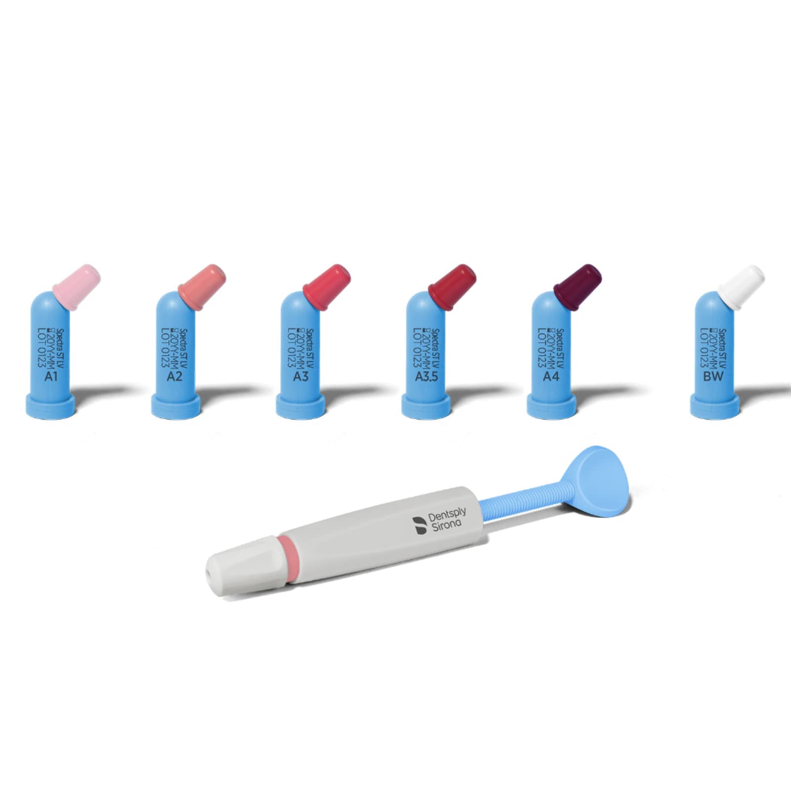 TPH Spectra ST Universal Composite, Low Viscosity, Compule Tips Refill, 0.25 g, A2, 20/Pk, 642221 thumbnail 13