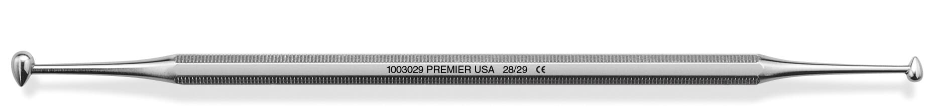 Premier Dental Burnisher, Double-Ended, #28/29, Octagonal Handle, 1/Pk, 1003029 thumbnail 3