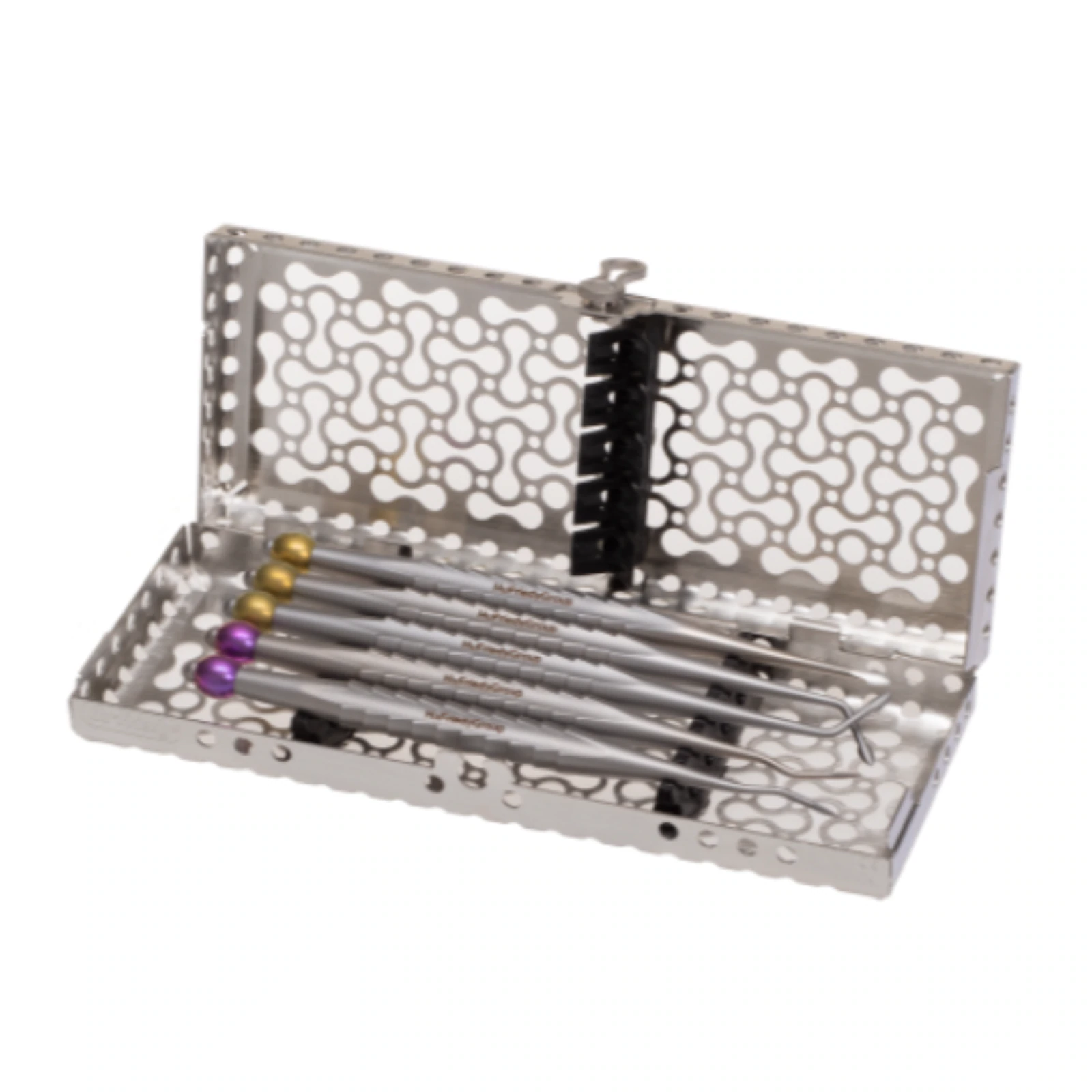 ProLux Luxating Elevators Spade Kit, Satin Steel, 5-Piece with Infinity Series Cassette, PROLUXSPADES - ProLux Luxating Elevators Spade Kit - Image 1