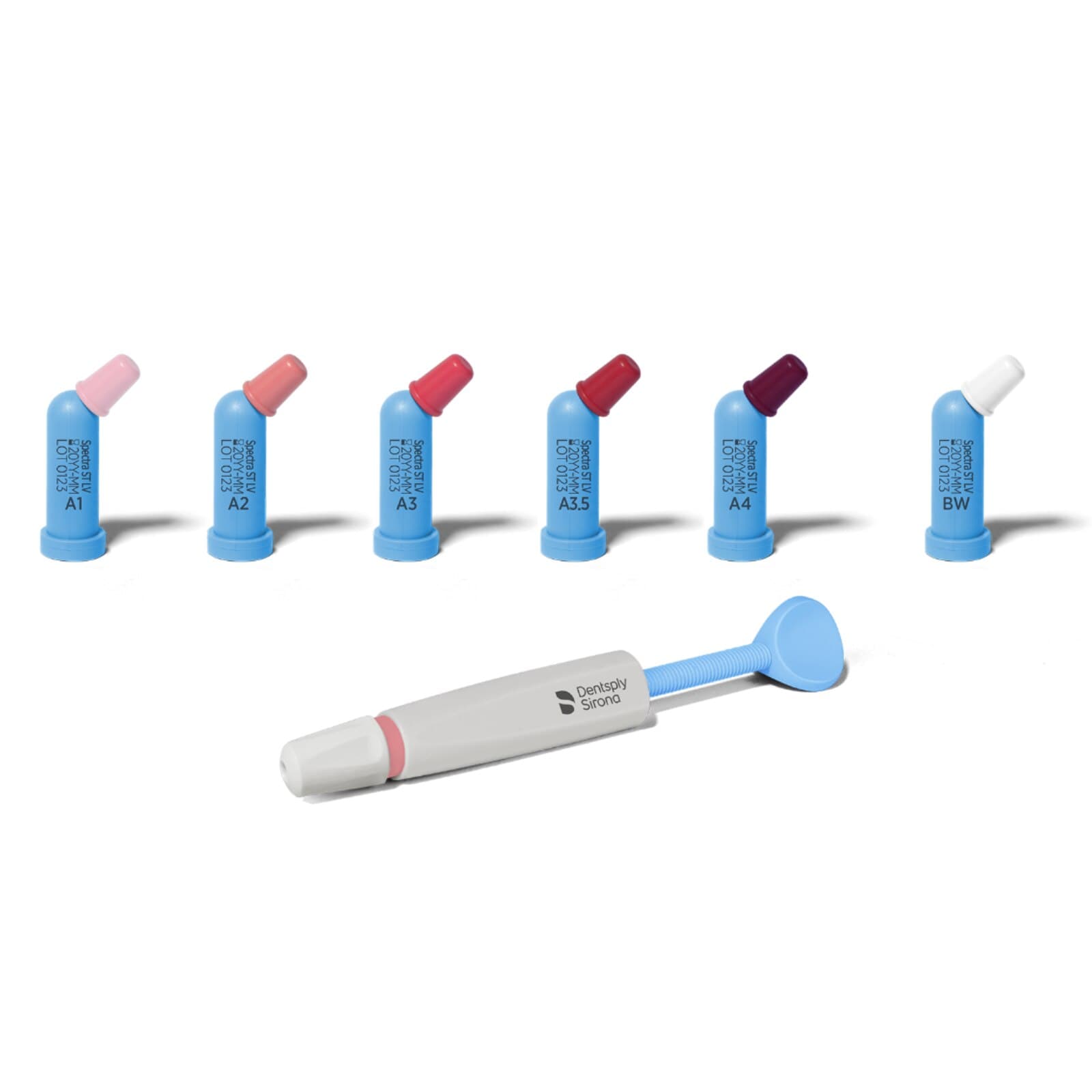 TPH Spectra ST Universal Composite, High Viscosity, Compule Tips Refill, 0.25 g, Bleach White (BW), 20/Pk, 642236 thumbnail 5
