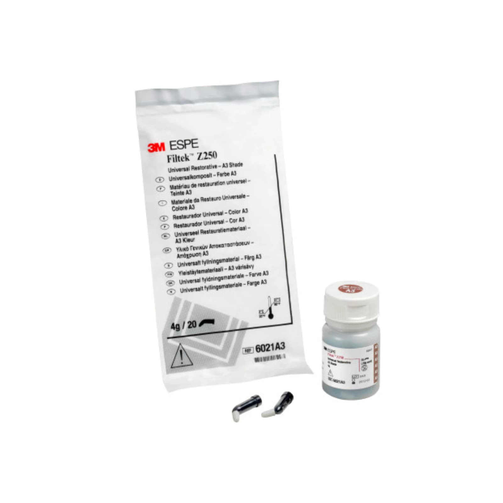 3M Filtek Z250 Universal Restorative Capsules, Shade D3, 0.2 g, 20/Box, 6021D3 thumbnail 13