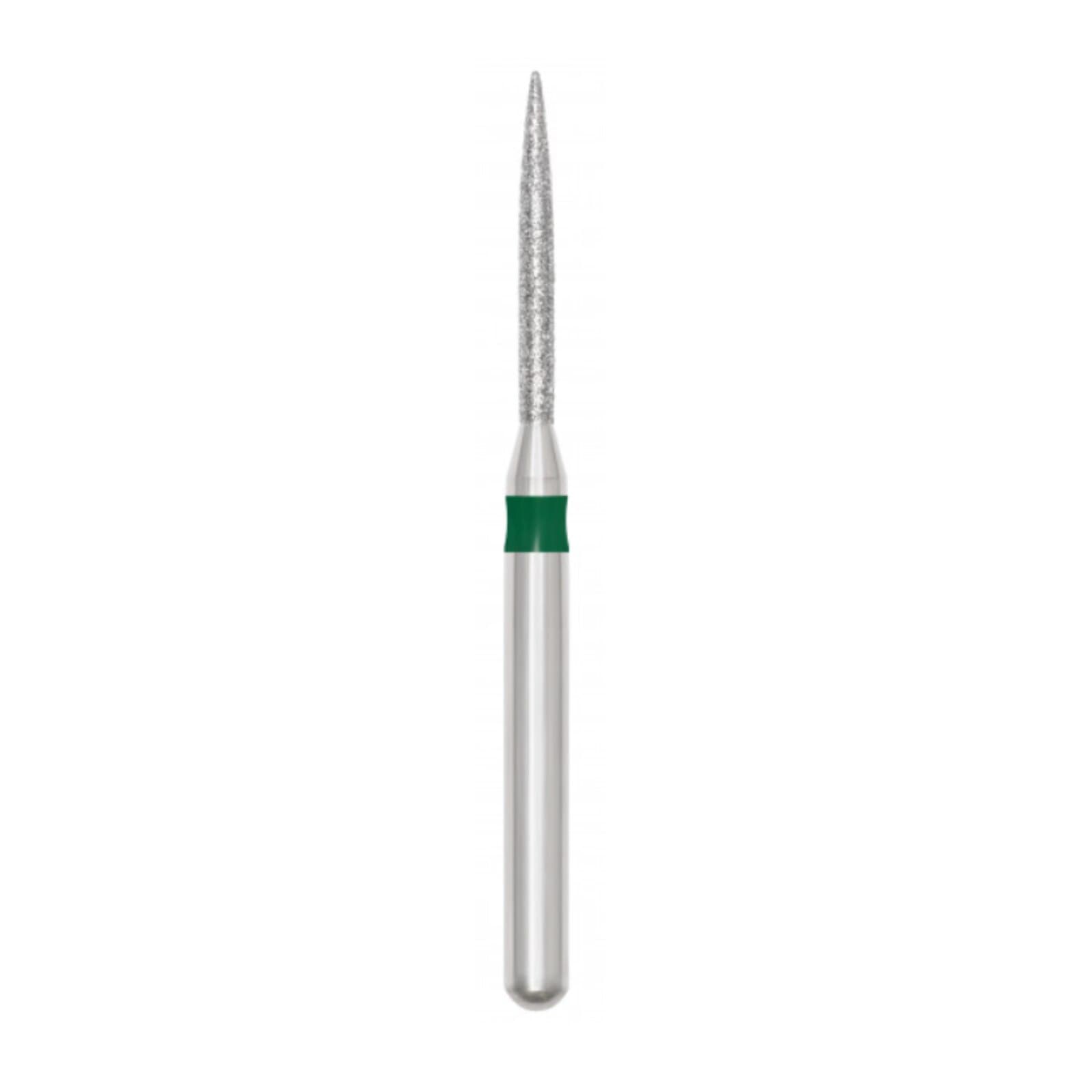SS White Revelation Diamond Bur 862-010C, Coarse, Friction Grip, Flame/Needle Shape, 5/Pk, 91330-5 thumbnail 2