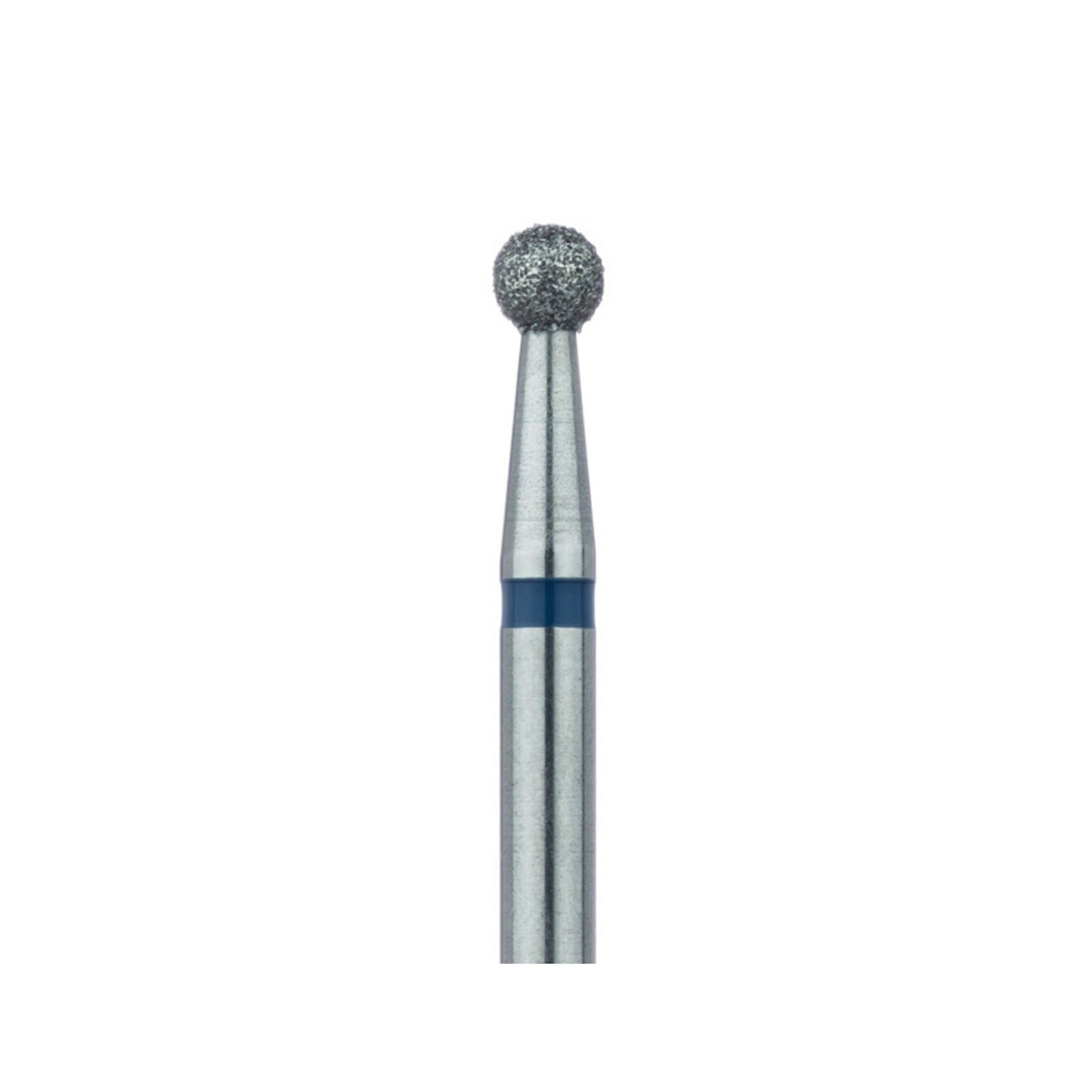 Meisinger 801-027-HP Diamond Bur, Round, Medium Grit, 2.7 mm Diameter, HP Shank, 5/Pack thumbnail 2