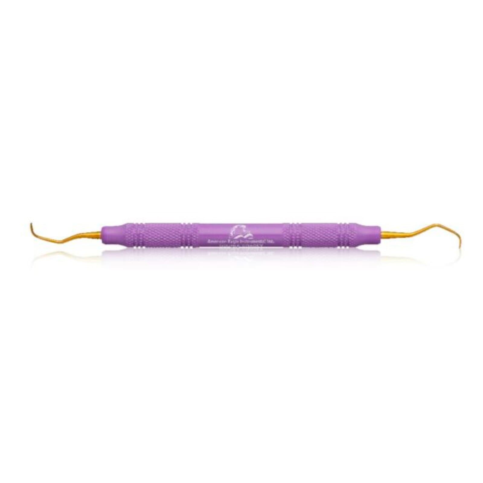 XP Anterior Double Gracey Curette, Size 1/2, Purple EagleLite Resin Handle, Double End thumbnail 2