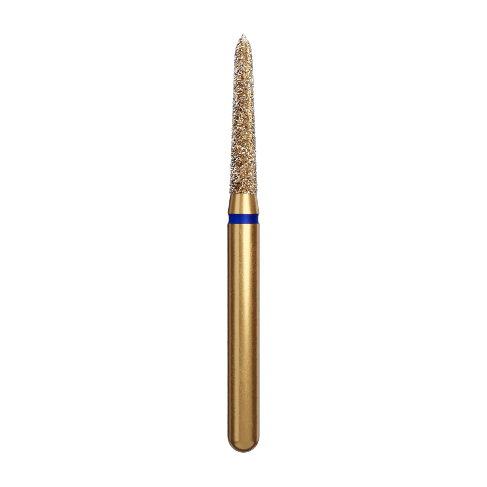 Alpen Multilayer Diamond Bur FG 878K-016 Coarse Grit, Pointed Tapered Curettage, 5/Pk - Alpen Pointed Tapered Curettage FG Coarse Diamond Burs - Image 1