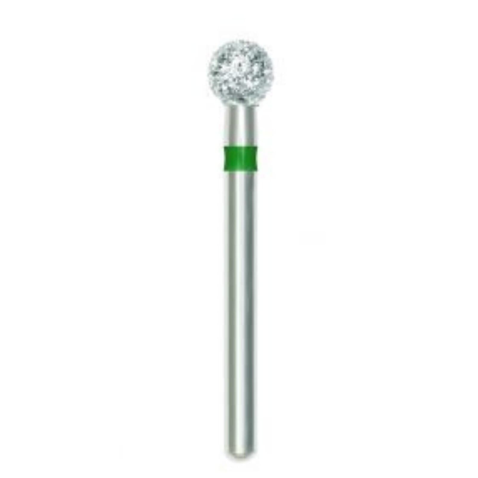 SS White Revelation Diamond Bur, Friction Grip, Super Coarse, Round, 801-029SC, 5/Pack thumbnail 2