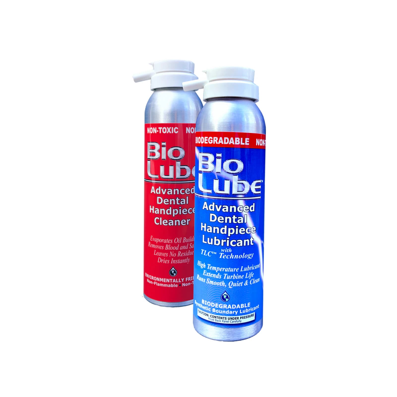 Bio Lube Handpiece Lubricant & Cleaner Intro Kit, 7 oz Each, BIO-CL-24 thumbnail 2