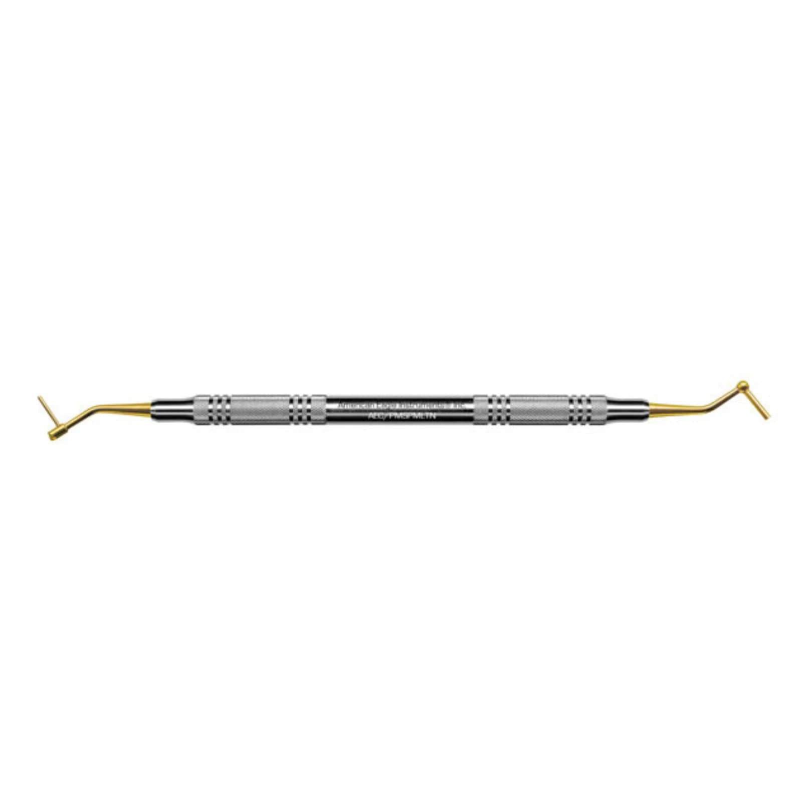 American Eagle Dr. Mopper Super Plugger, Medium/Large, Posterior, Double End, Titanium Nitride, 1/4" Stainless Steel Handle, AEC/PMSPMLTN thumbnail 2