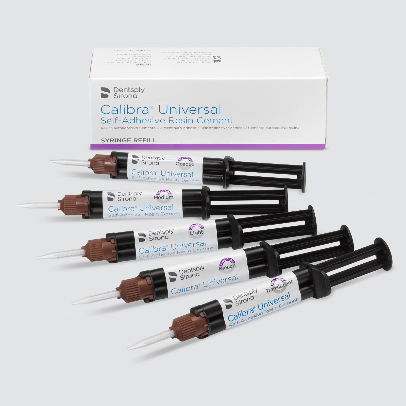 Calibra Universal Self-Adhesive Resin Cement, Automix Syringe Refill, Opaque, Dual-Cure, 4.5 g, 2/Pk, 607406 thumbnail 10