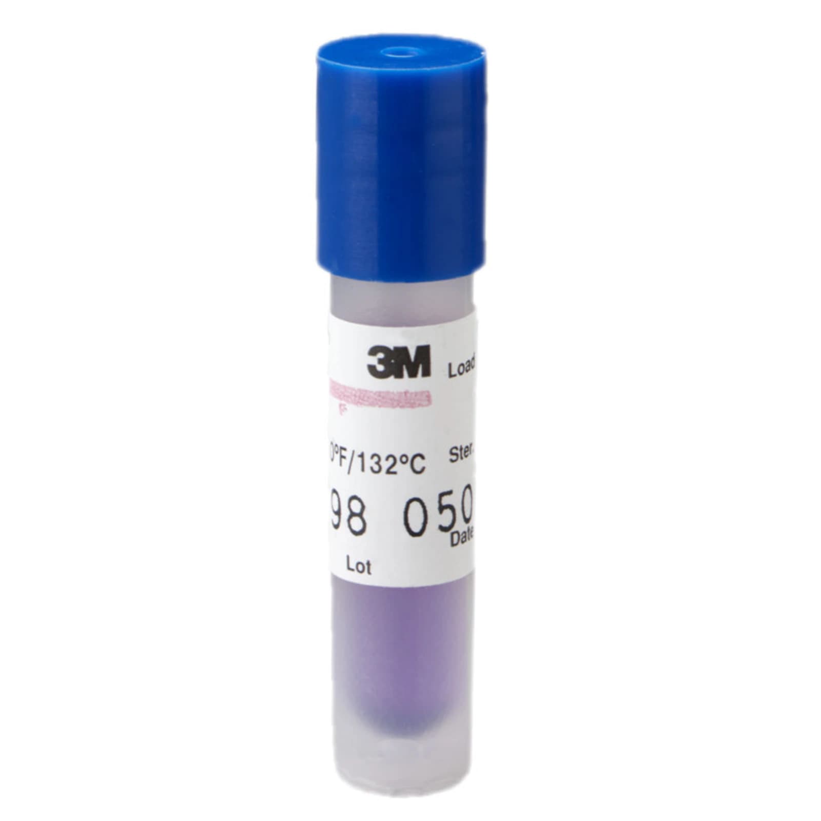 3M Attest Steam Biological Indicator, 1261, Blue Cap, 24-Hour Readout, Box of 100 thumbnail 8