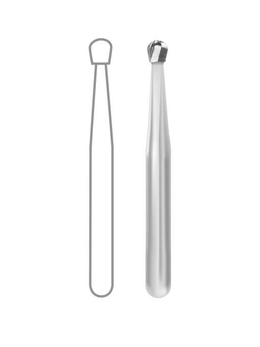 Midwest Operative Carbide Burs FG #4 Round, 1.4 mm, 100/Bag, 386205 thumbnail 2