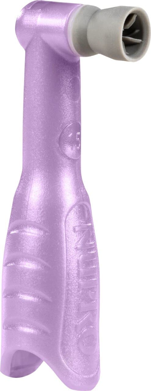 NUPRO Freedom Slim Disposable Prophy Angles, Soft Cup, 90 Degree, Latex-Free, Lavender, 200/Box, 965772 thumbnail 11