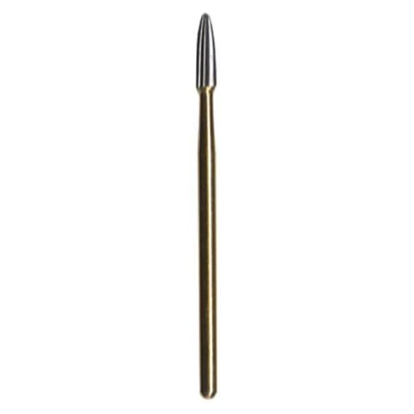 Midwest Trimming and Finishing Carbide Bur, FG, Egg 12-Blade, #7408, 2.3 mm Diameter, 3.6 mm Length, 10/Pkg, 389524 thumbnail 2