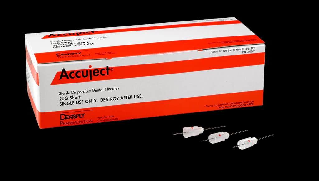Accuject Disposable Dental Needles, Plastic Hub, 30 Gauge, Extra Short (12mm), Blue, Sterile, 100/Box, 901005 thumbnail 13