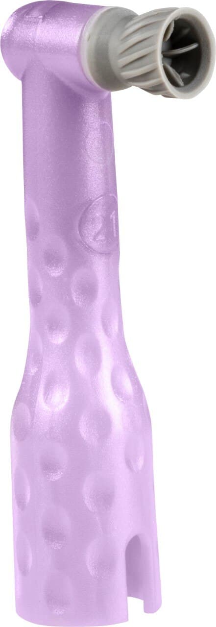NUPRO revolv Slim Disposable Prophy Angles, 90-Degree, Spiral Cup, Lavender Pearl, Latex-Free, 200/Box, 965264 thumbnail 3