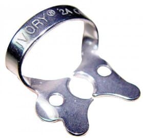 Ivory Rubber Dam Clamp, Wingless Molar, #W5, Stainless Steel, 50057526 thumbnail 3