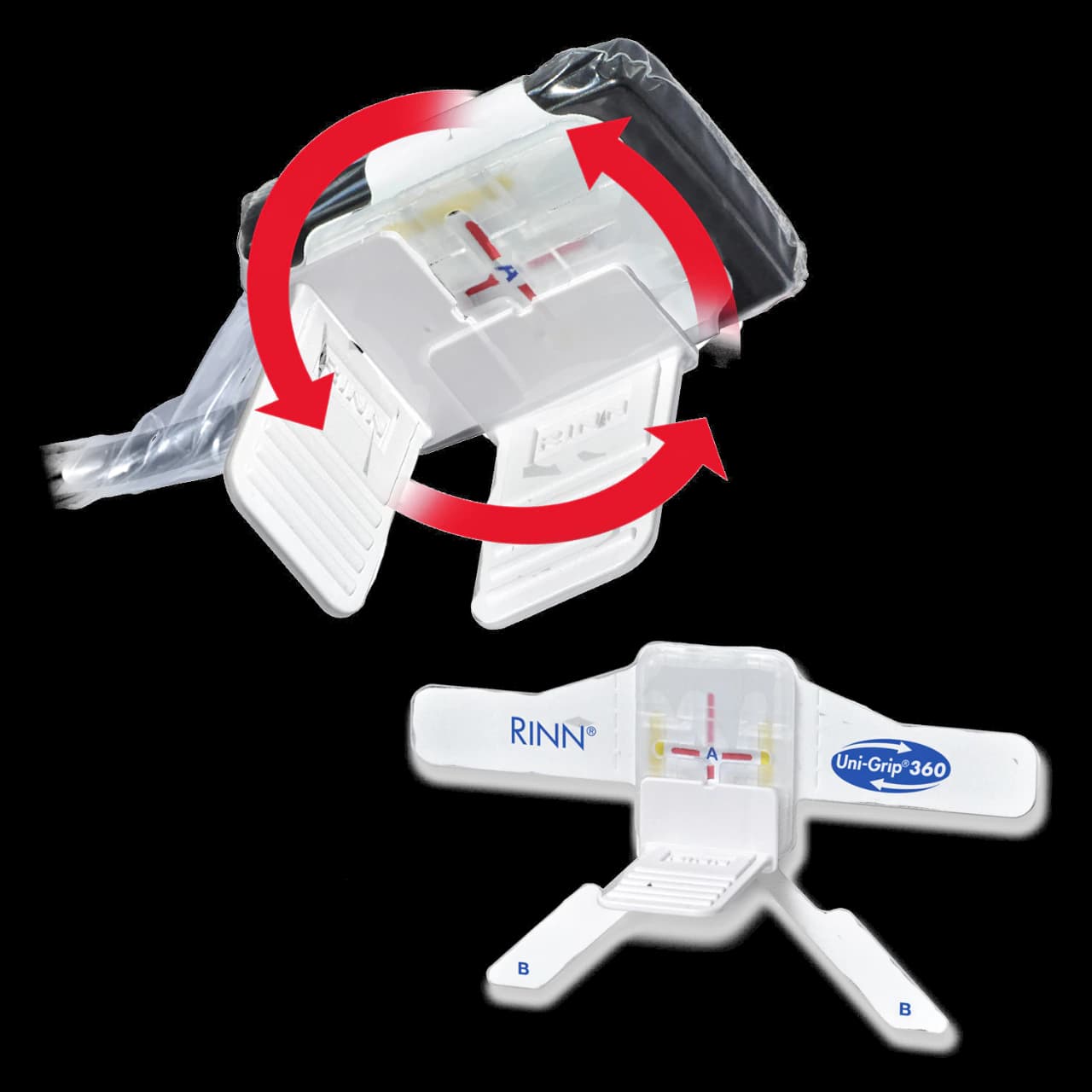 Dentsply Sirona Uni-Grip 360 Universal Disposable Digital Sensor Holder Kit, Size 1/1.5/2, 50 Holders + 50 Sensor Barriers, 550052 thumbnail 12