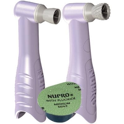NUPRO Revolv Disposable Prophy Pack, Coarse, Orange Vanilla Swirl, 100/Box, 965553OC thumbnail 2