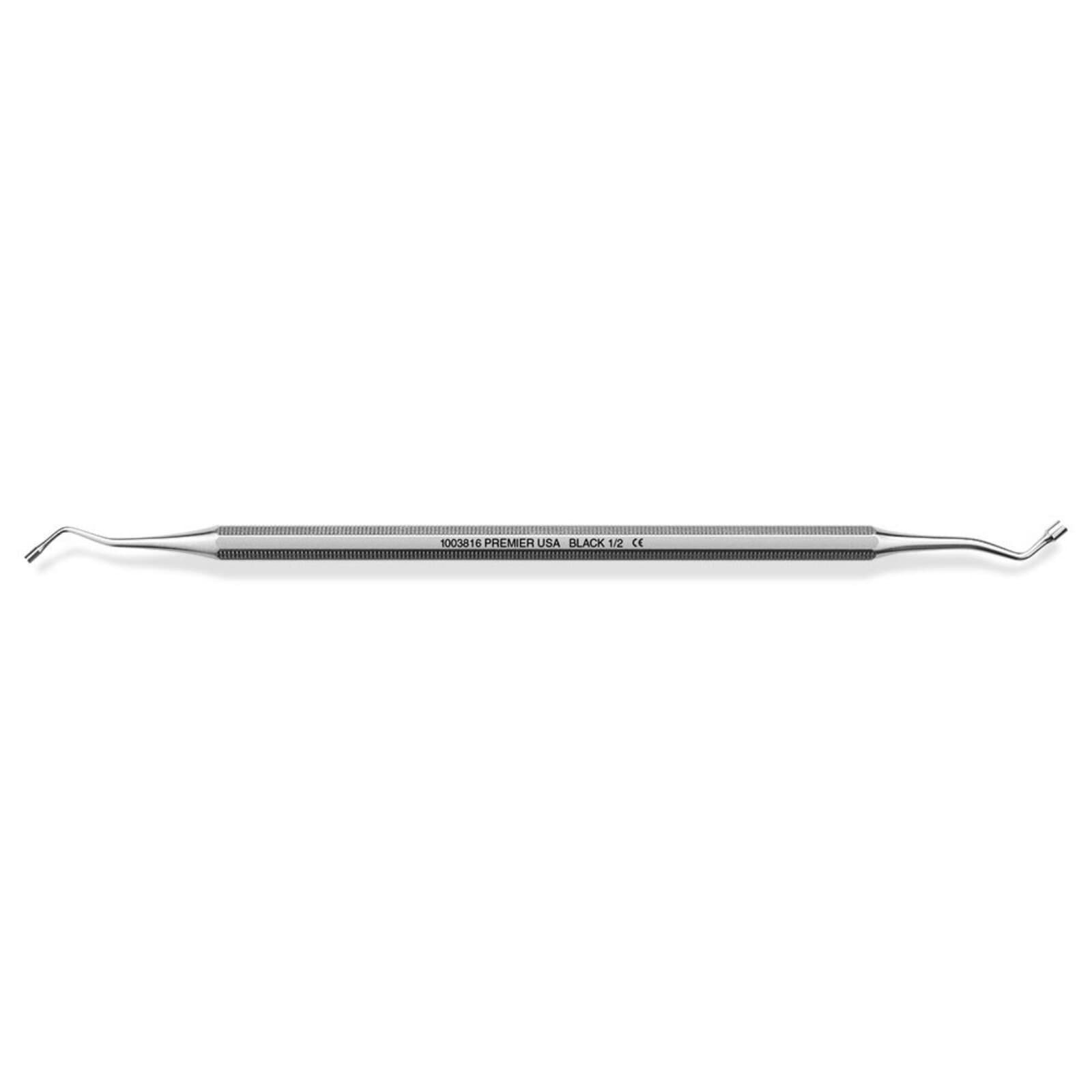 Premier Dental Plugger Black 2/3 Smooth Double End, Octagon Handle, 1003817 thumbnail 2