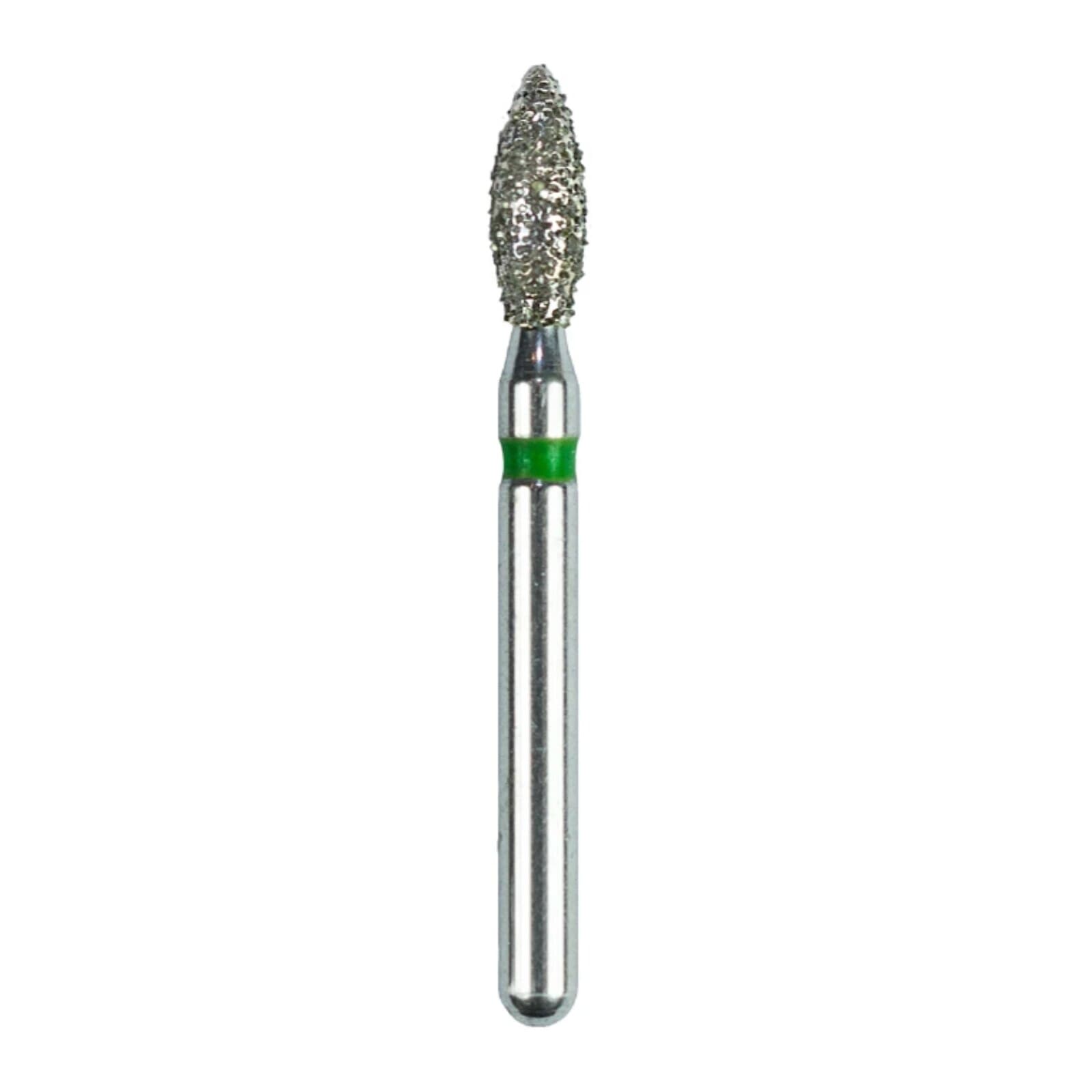 Kerr SimpliCut Single-Use Sterile Diamond Bur, Coarse Grit, Egg/Football Shape, Friction Grip, 25/Pack, C368-018-D thumbnail 2