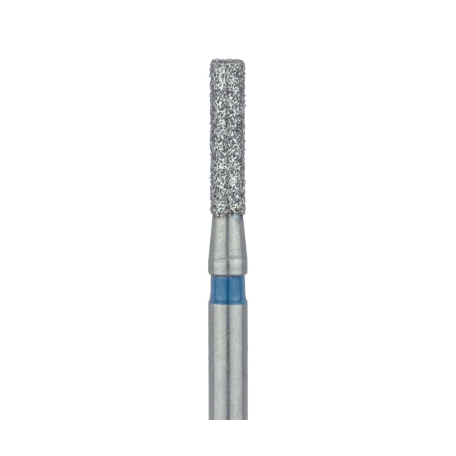 Meisinger Multi-Use Diamond Bur, FG, Long Flat End Cylinder, #837, 1.4 mm, Medium Grit, Blue, 5/Pk, 837-014-FG thumbnail 3