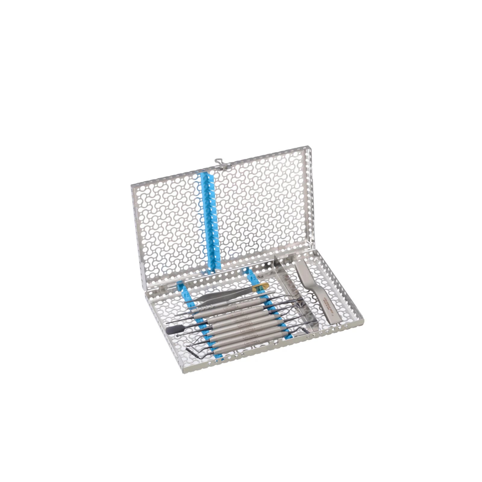 Hu-Friedy IMS® Infinity Series™ 12-Instrument Cassette with Accessory Area, Yellow, 11" x 1.25" x 8", IMN4125 thumbnail 2